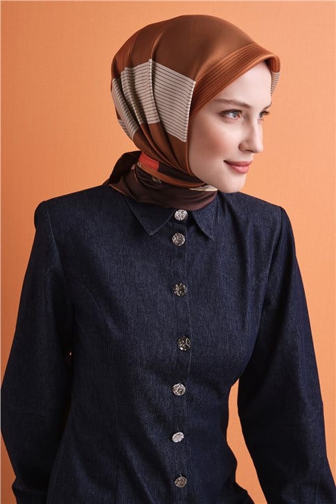 Armine Saf İpek Sura Eşarp 9610D 86