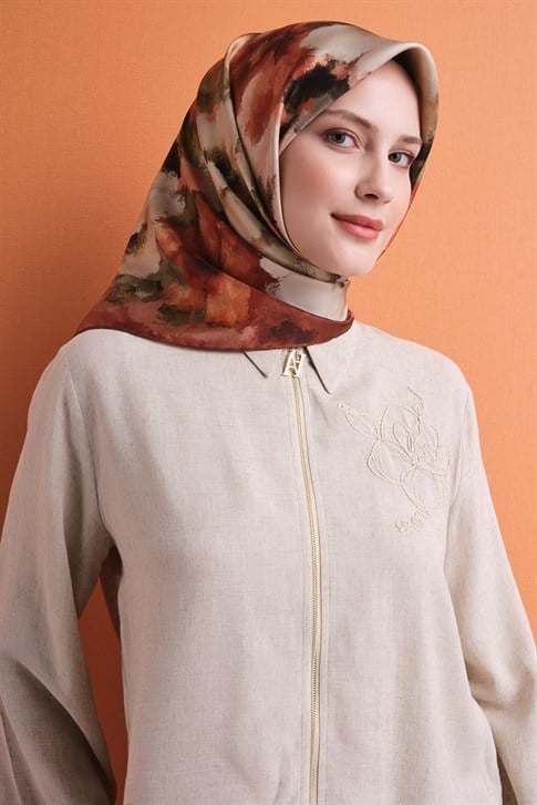 Armine Saf İpek Sura Eşarp 9613D 01