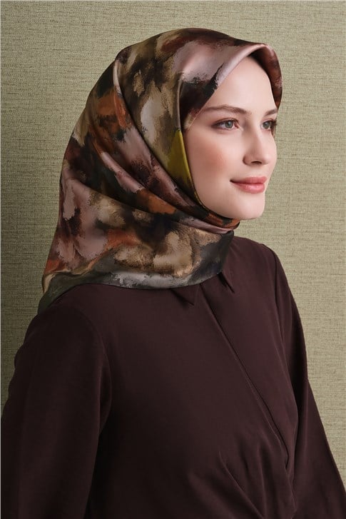 Armine Saf İpek Sura Eşarp 9613D 05