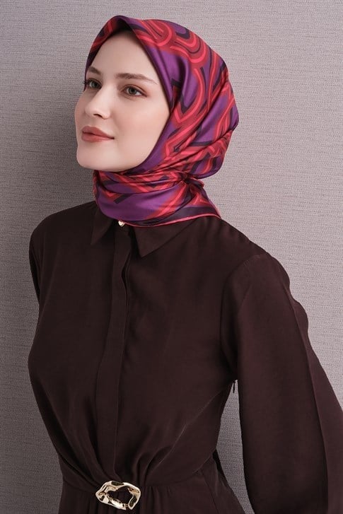 Armine Saf İpek Sura Eşarp 9614D 01