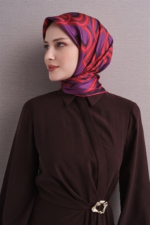Armine Saf İpek Sura Eşarp 9614D 01