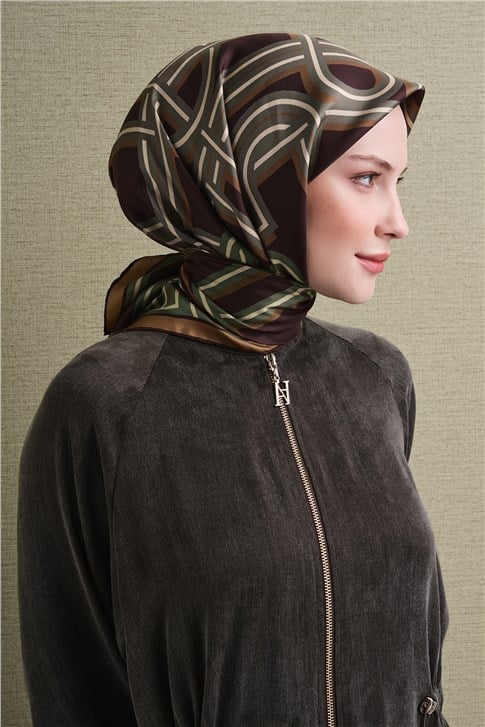 Armine Saf İpek Sura Eşarp 9614D 06