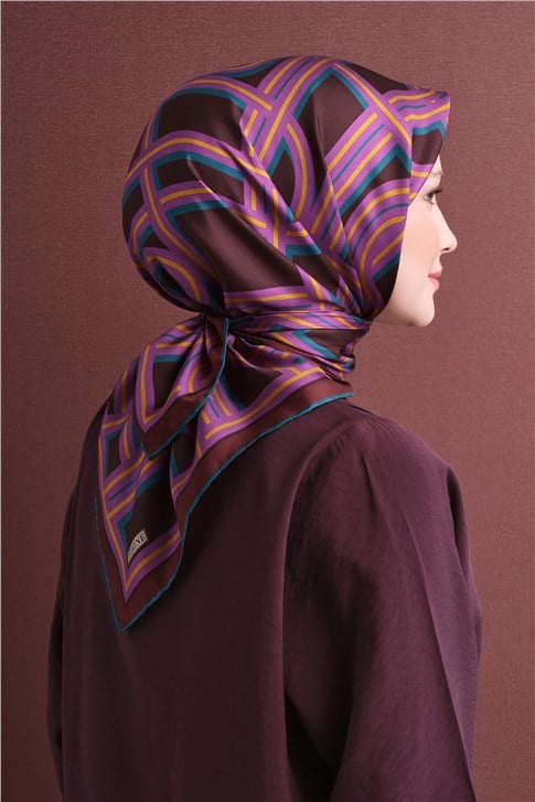 Armine Saf İpek Sura Eşarp 9614D 84