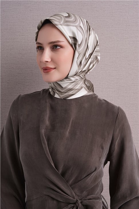 Armine Saf İpek Sura Eşarp 9614D 85