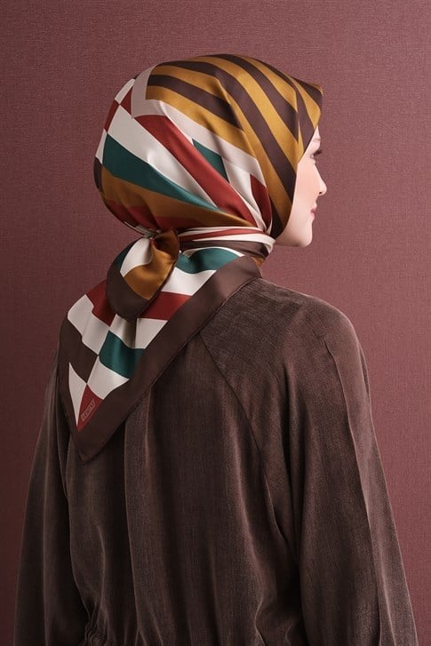 Armine Saf İpek Sura Eşarp 9615D 05