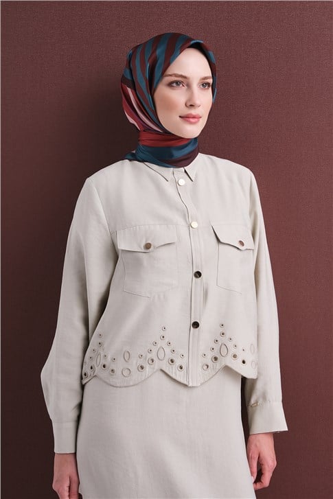 Armine Saf İpek Sura Eşarp 9615D 80