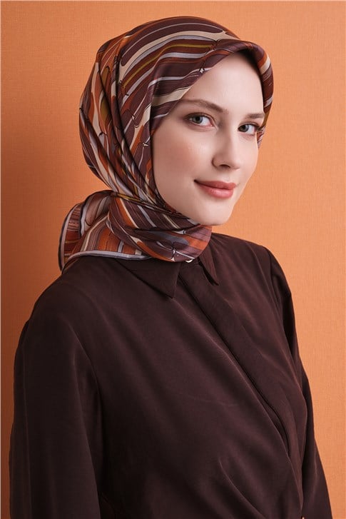 Armine Saf İpek Sura Eşarp 9616D 53