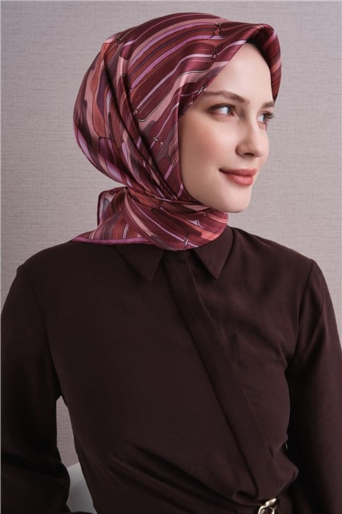 Armine Saf İpek Sura Eşarp 9616D 54