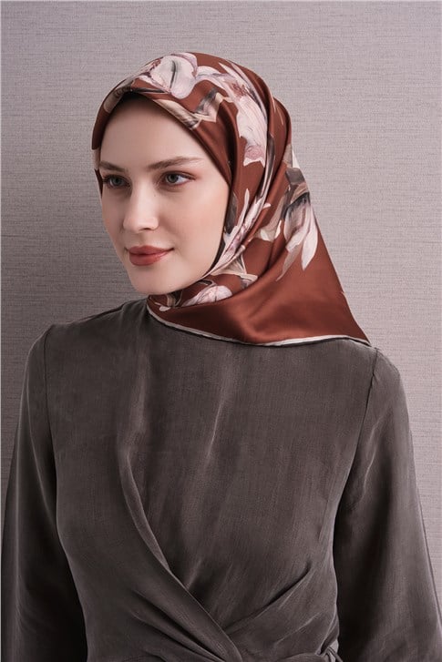 Armine Saf İpek Sura Eşarp 9620D 54