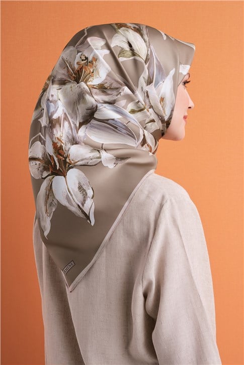 Armine Saf İpek Sura Eşarp 9620D 55