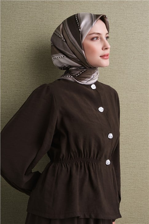 Armine Saf İpek Sura Eşarp 9621D 84
