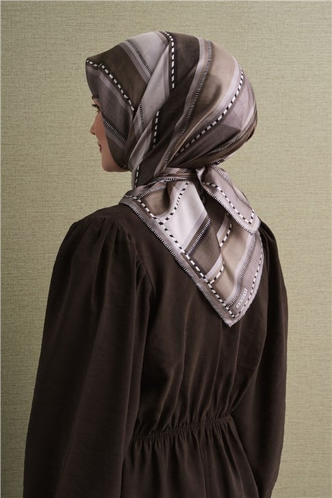 Armine Saf İpek Sura Eşarp 9621D 84