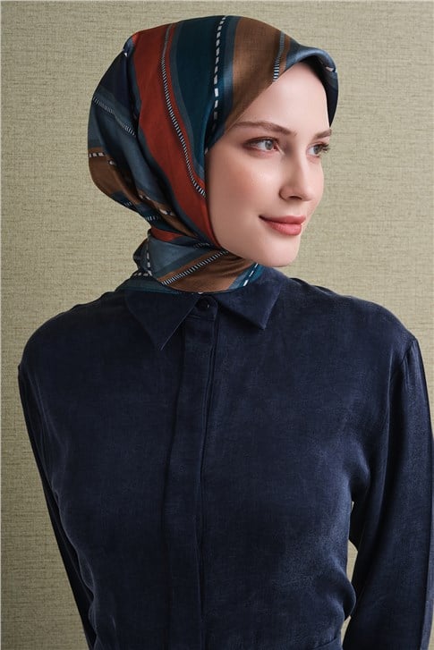 Armine Saf İpek Sura Eşarp 9621D 87