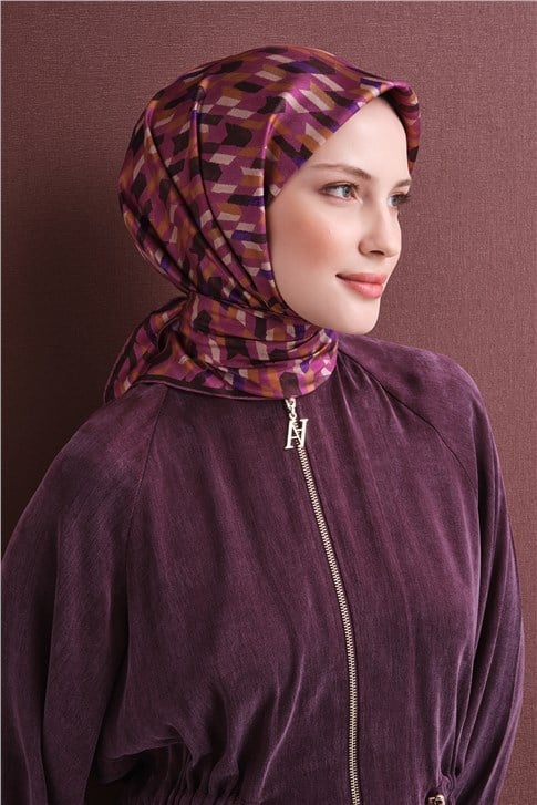 Armine Saf İpek Sura Eşarp 9623D 86