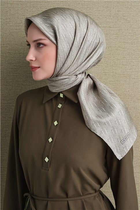 Armine Saf İpek Sura Eşarp 9625D 81