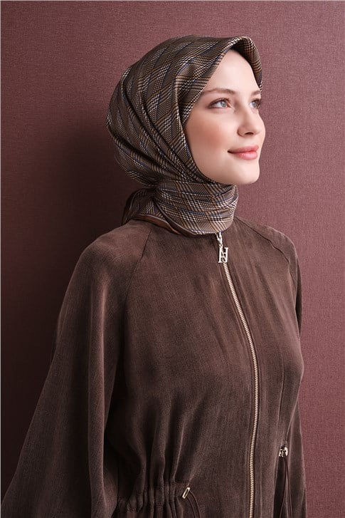 Armine Saf İpek Sura Eşarp 9626D 04