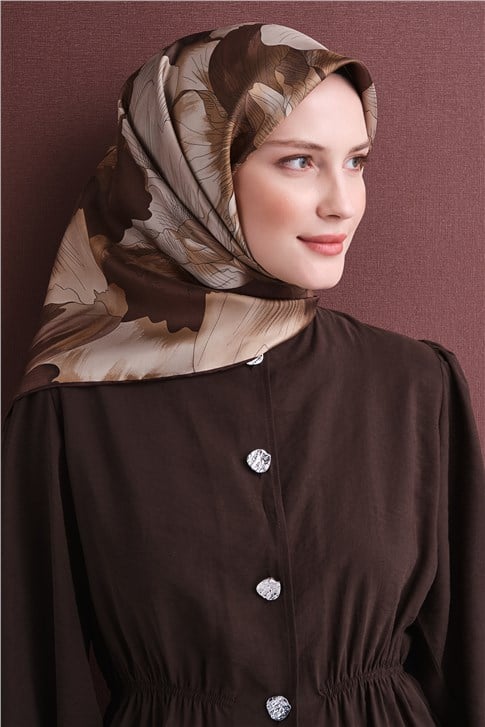 Armine Saf İpek Sura Eşarp 9627D 01
