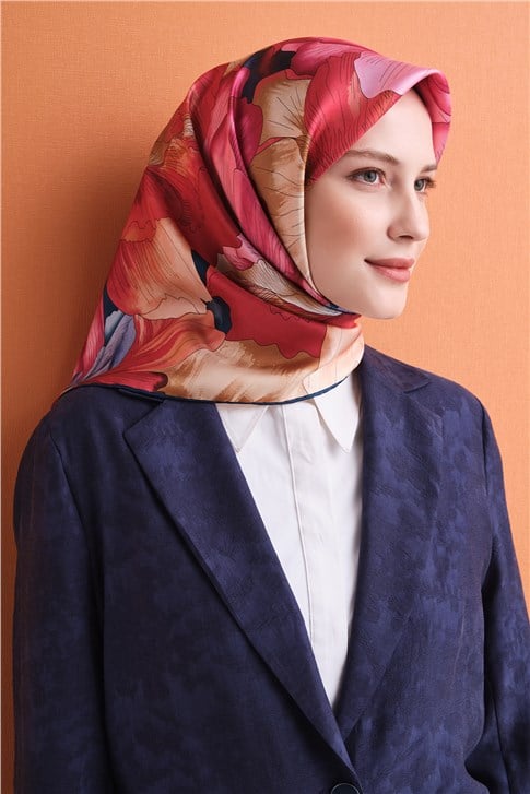 Armine Saf İpek Sura Eşarp 9627D 36