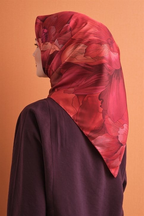 Armine Saf İpek Sura Eşarp 9627D 57