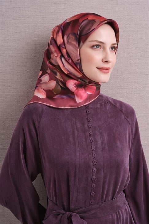 Armine Saf İpek Sura Eşarp 9632D 01