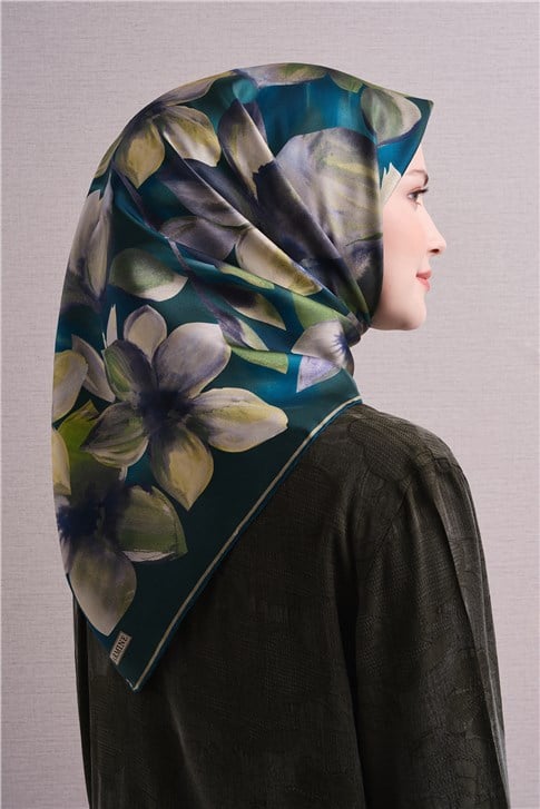 Armine Saf İpek Sura Eşarp 9632D 03