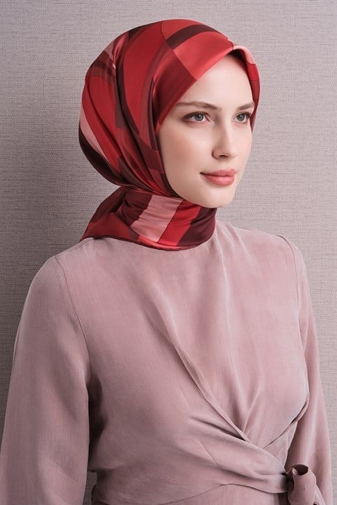 Armine Saf İpek Sura Eşarp 9633D 03