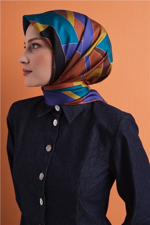 Armine Saf İpek Sura Eşarp 9633D 52