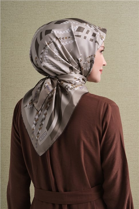 Armine Saf İpek Sura Eşarp 9634D 01
