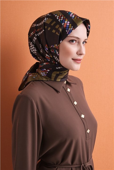 Armine Saf İpek Sura Eşarp 9634D 80