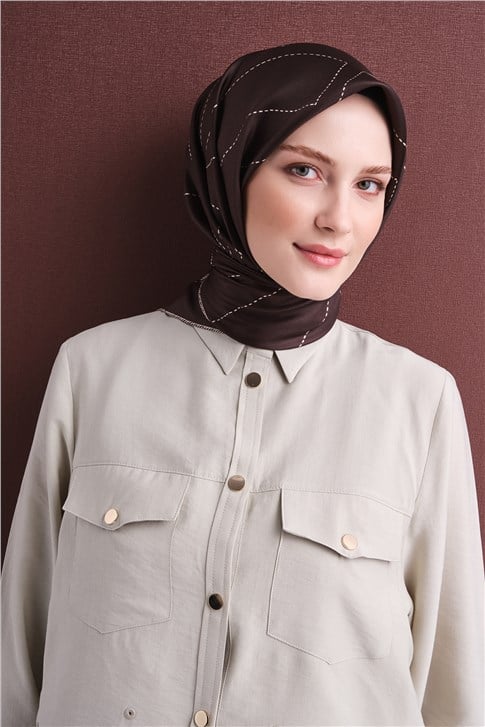 Armine Saf İpek Sura Eşarp 9642D 32