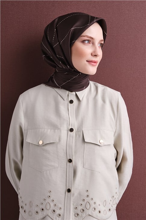 Armine Saf İpek Sura Eşarp 9642D 32