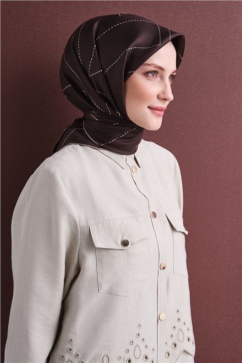 Armine Saf İpek Sura Eşarp 9642D 32