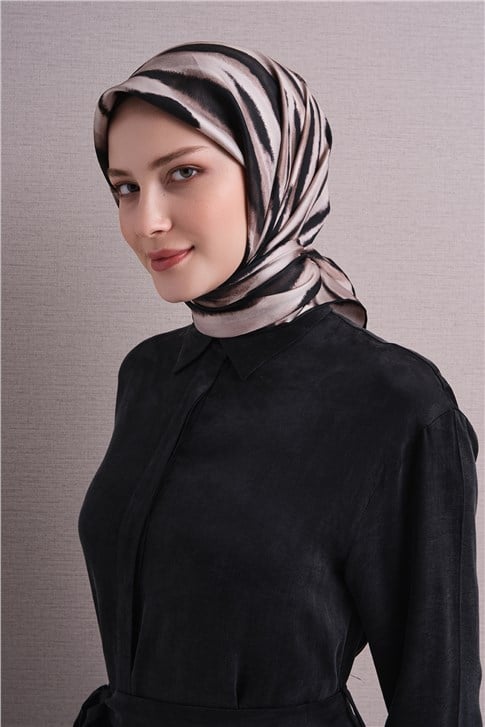Armine Saf İpek Twill Eşarp  9629D 02