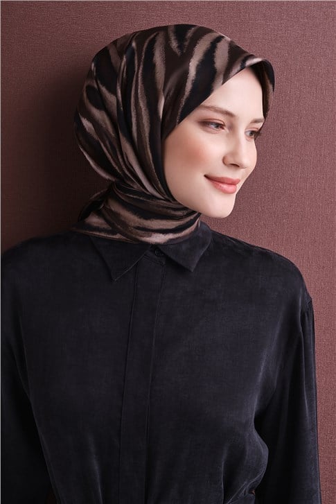 Armine Saf İpek Twill Eşarp  9629D 50