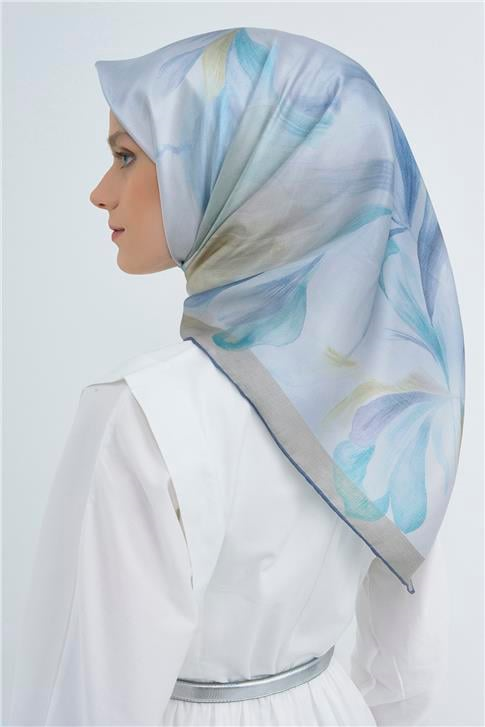 Armine Saf İpek Twill Eşarp 9519D 03