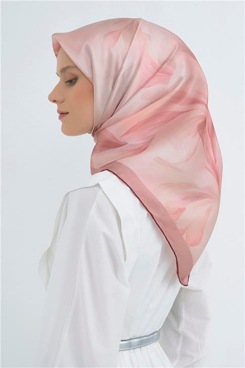 Armine Saf İpek Twill Eşarp 9519D 08