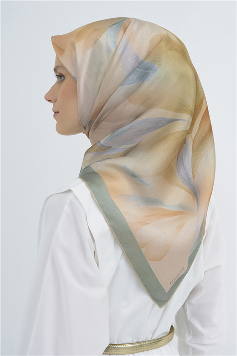 Armine Saf İpek Twill Eşarp 9519D 37