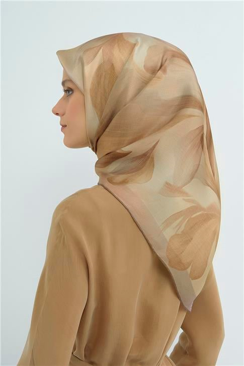 Armine Saf İpek Twill Eşarp 9519D 85