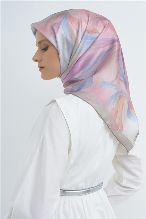 Armine Saf İpek Twill Eşarp 9519D 86