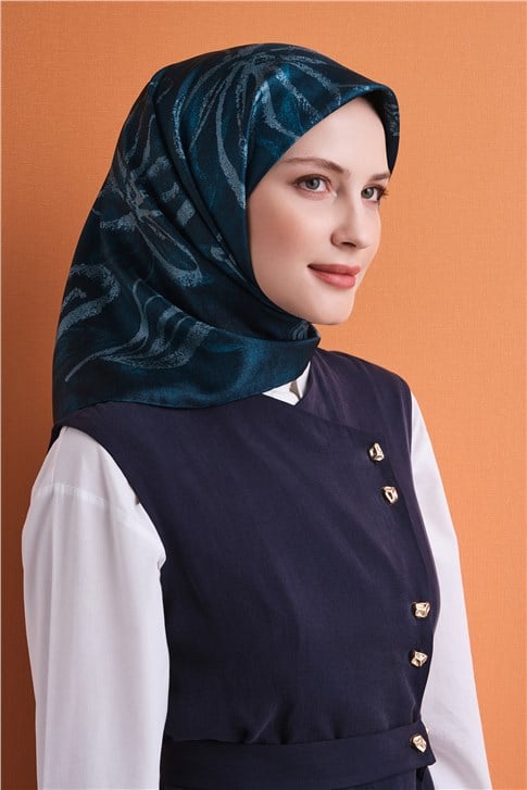 Armine Saf İpek Twill Eşarp 9600D 04