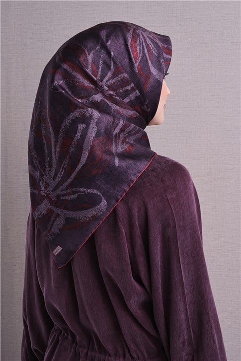 Armine Saf İpek Twill Eşarp 9600D 34