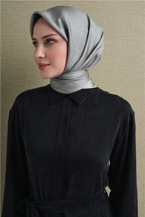 Armine Saf İpek Twill Eşarp 9601D 02