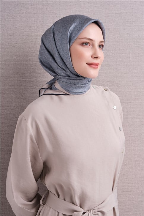 Armine Saf İpek Twill Eşarp 9601D 03