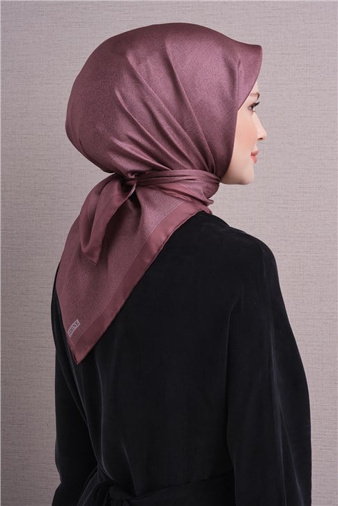 Armine Saf İpek Twill Eşarp 9601D 04