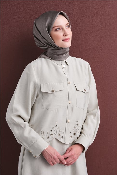 Armine Saf İpek Twill Eşarp 9601D 52