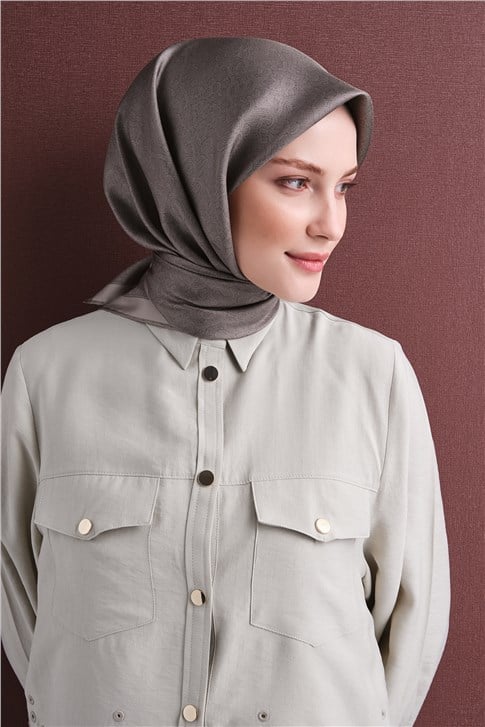 Armine Saf İpek Twill Eşarp 9601D 52