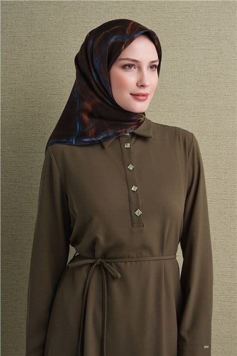 Armine Saf İpek Twill Eşarp 9602D 33