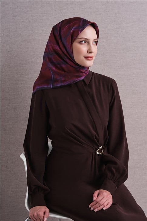 Armine Saf İpek Twill Eşarp 9602D 50
