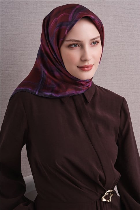 Armine Saf İpek Twill Eşarp 9602D 50
