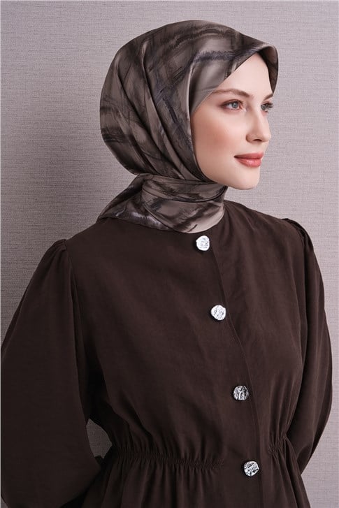 Armine Saf İpek Twill Eşarp 9602D 54